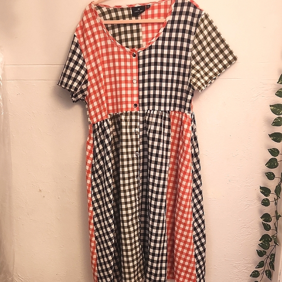 Lazy Oaf Dresses & Skirts - Lazy Oaf Gingham Dress